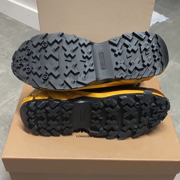 Authentic BNIB Leather Arthur Boot with rubber rain boot sole. - Picture 5 of 5